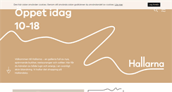 Desktop Screenshot of hallarna.se