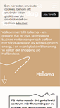 Mobile Screenshot of hallarna.se